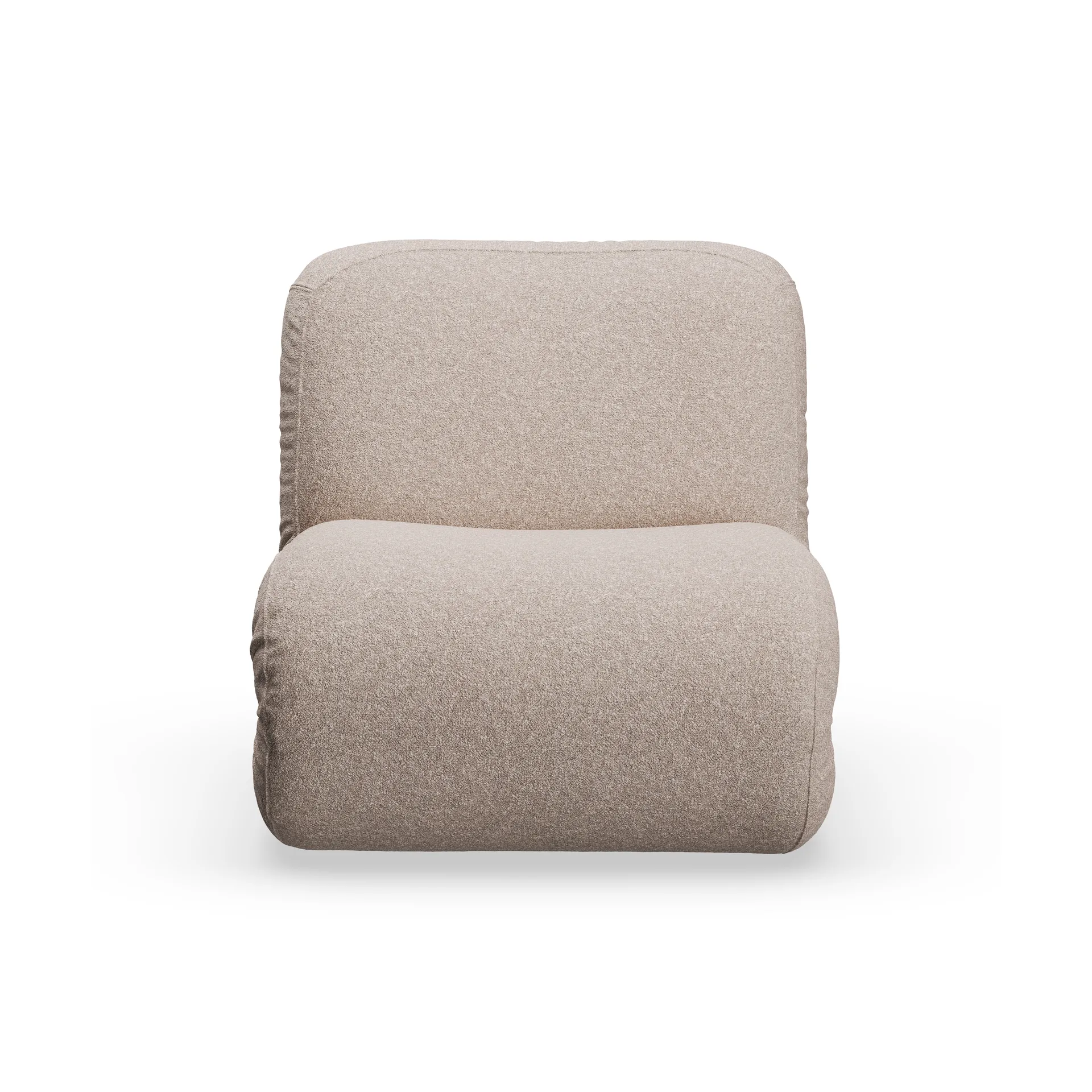 Bau poltrona, Zero Beige, reto Lammhults