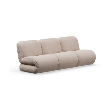 BAU sofá 3 lugares, Zero beige - Lammhults