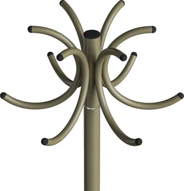 S70-12 cabideiro - Textura cinza-verde - Lammhults