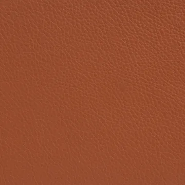 Sunny poltrona com braços - Pele Cognac–estrutura cromada c/ rodas - Lammhults