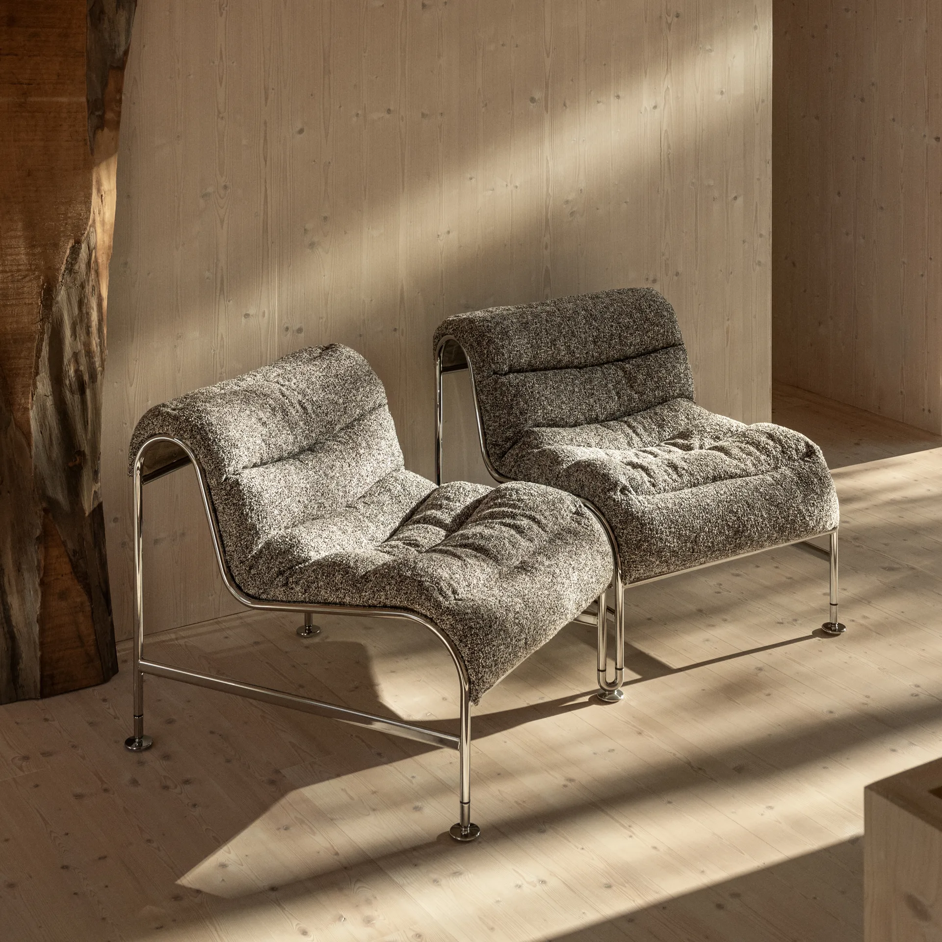 Sunny poltrona, Zero Preto–preto fosco suporte Lammhults