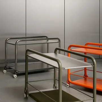 Tension carrinho de rolos - Cromografite texture - Lammhults