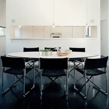 X75-2 cadeira com braços - Linho natural-cromo - Lammhults