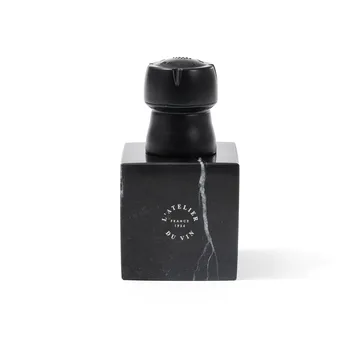 Champanhe rolha de cortiça - Preto-mármore - L'Atelier du Vin