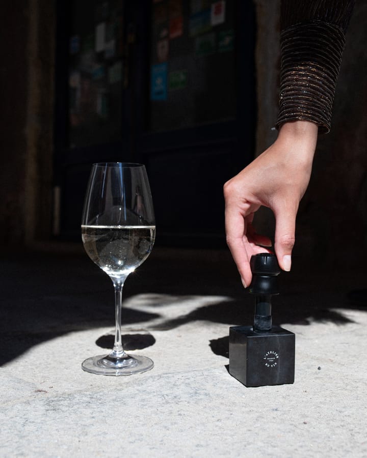 Champanhe rolha de cortiça, Preto-mármore L'Atelier du Vin