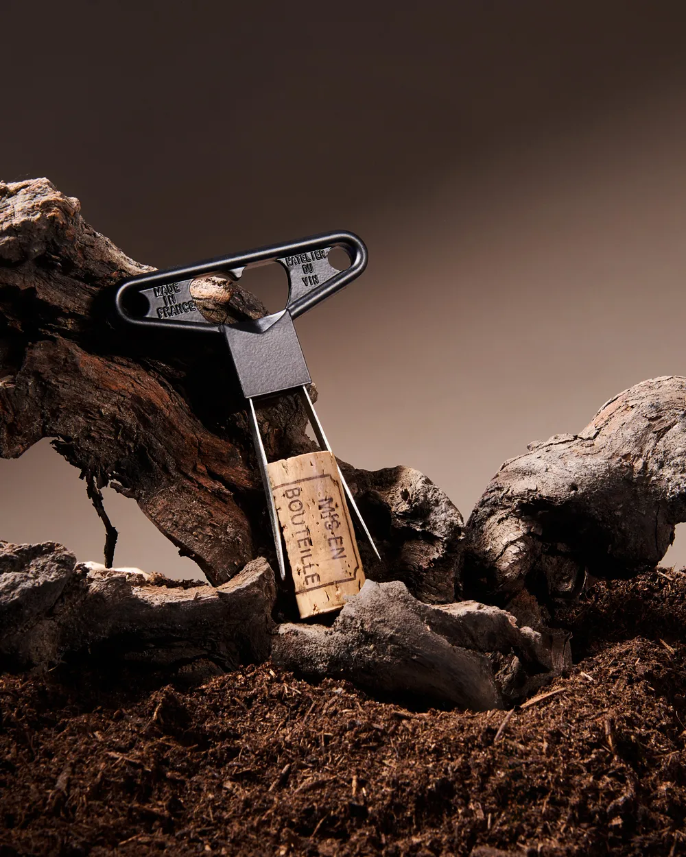 L'Atelier Bilame saca-rolhas, Preto L'Atelier du Vin