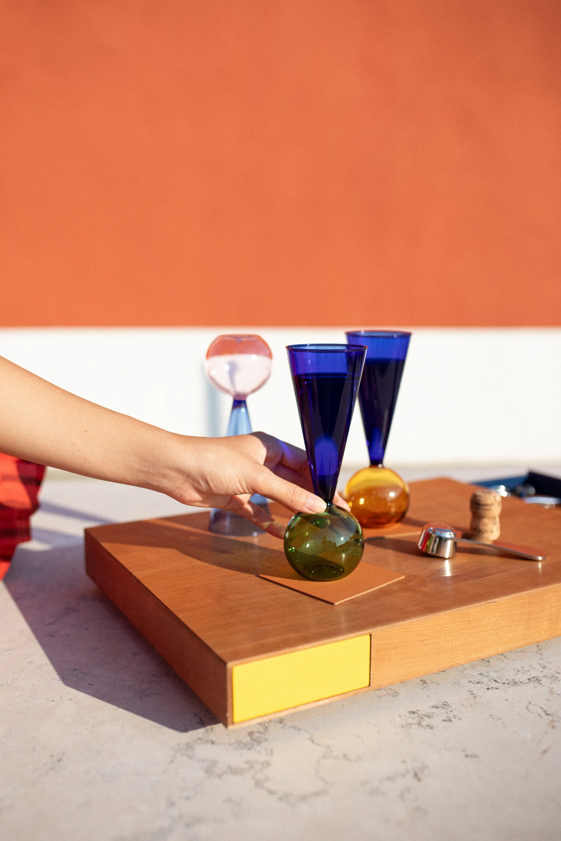 L'atelier du Vin Le Plateau conjunto de vinho, 6 peças L'Atelier du Vin