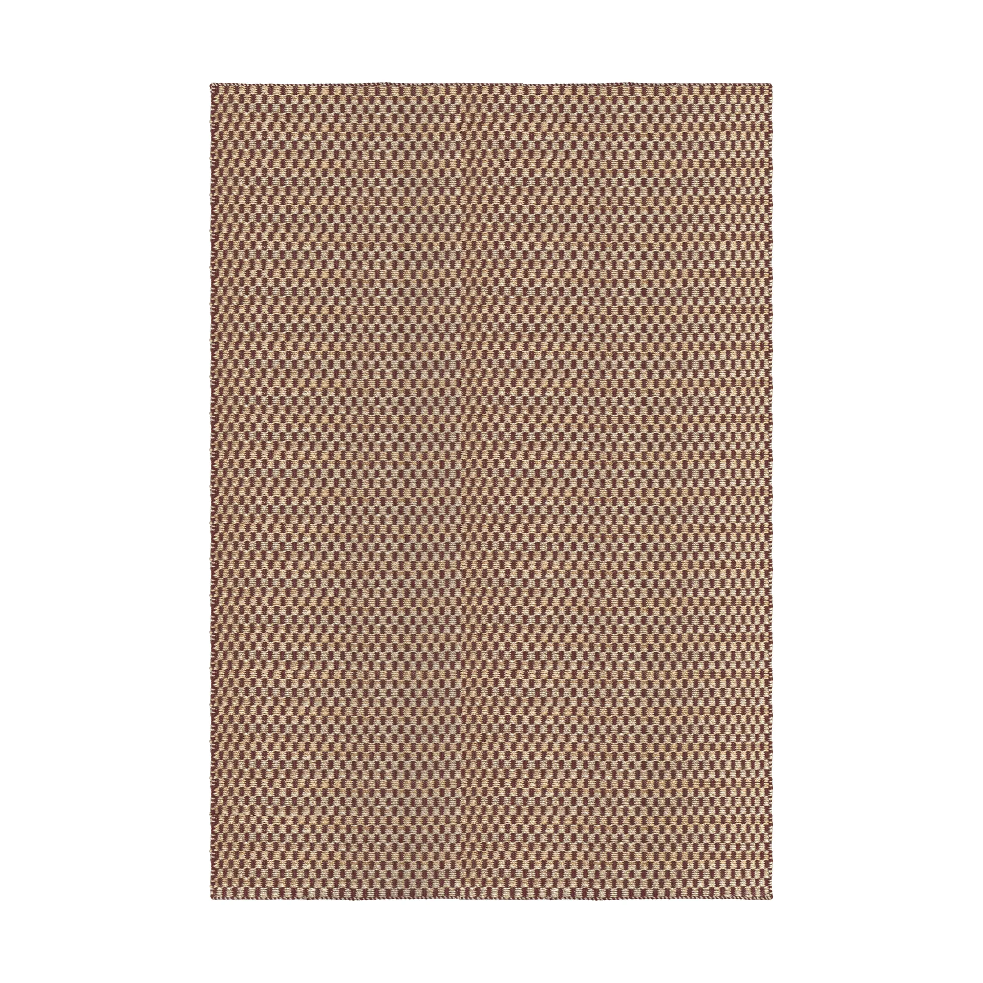 Barley tapete de juta, Bordeaux, 200x300 cm Layered