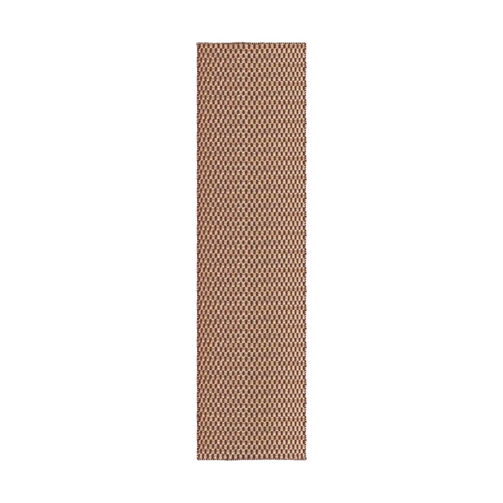 Barley tapete de juta - Burgundy, 75x240 cm - Layered