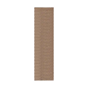 Barley tapete de juta - Castanho, 75x240 cm - Layered