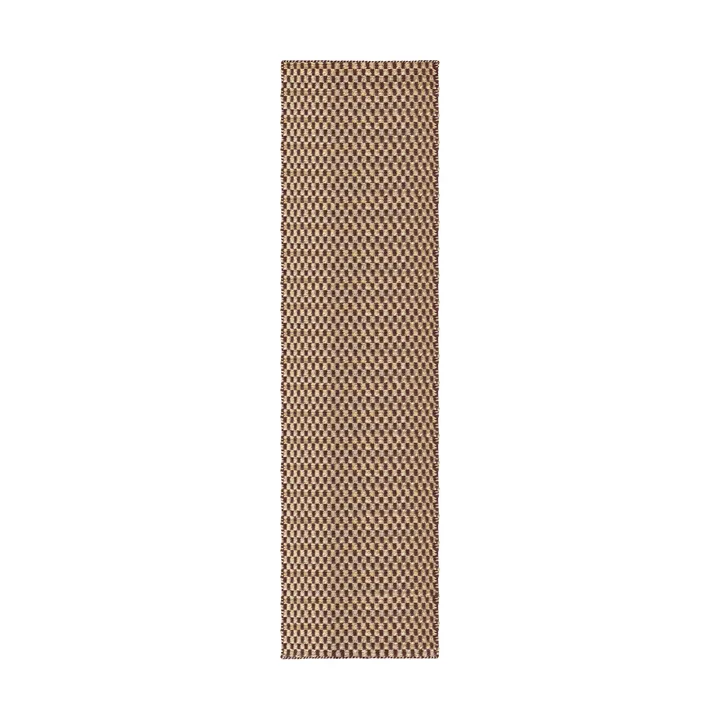 Barley tapete de juta - Castanho, 75x240 cm - Layered