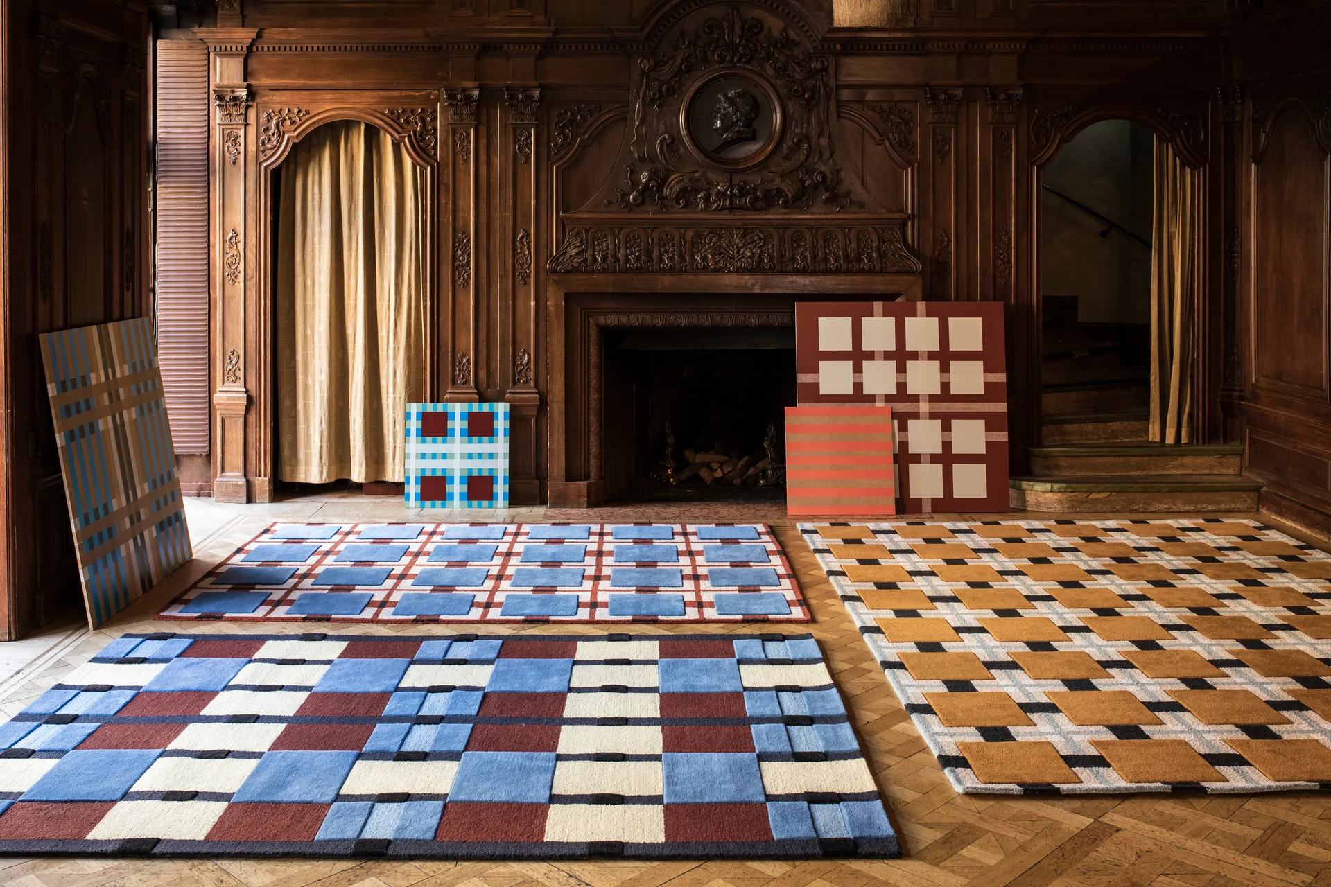 Carpete de lã Evelina Kroon After Noon sky , 180x270 cm Layered