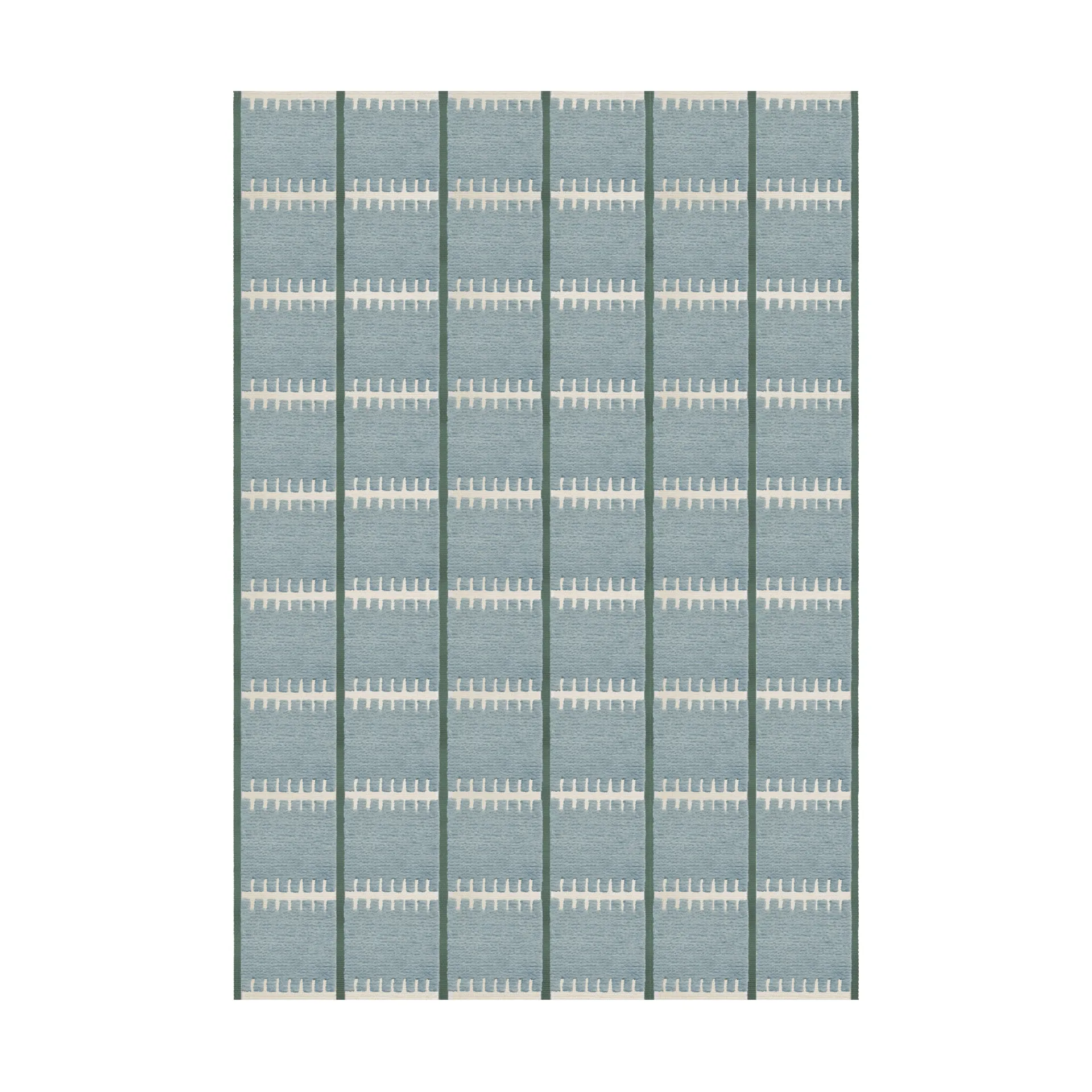 Lilly tapete de lã, Blue, 300x400 cm Layered