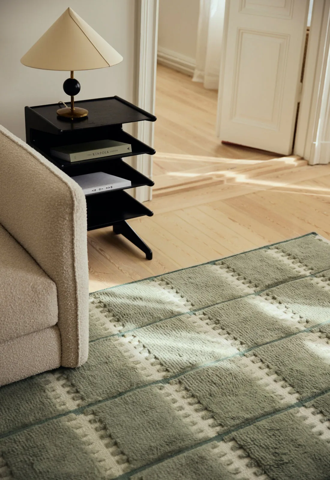 Lilly tapete de lã, Green, 180x270 cm Layered