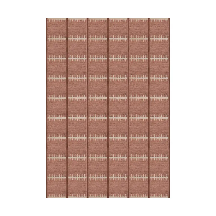 Lilly tapete de lã - Rust, 180x270 cm - Layered