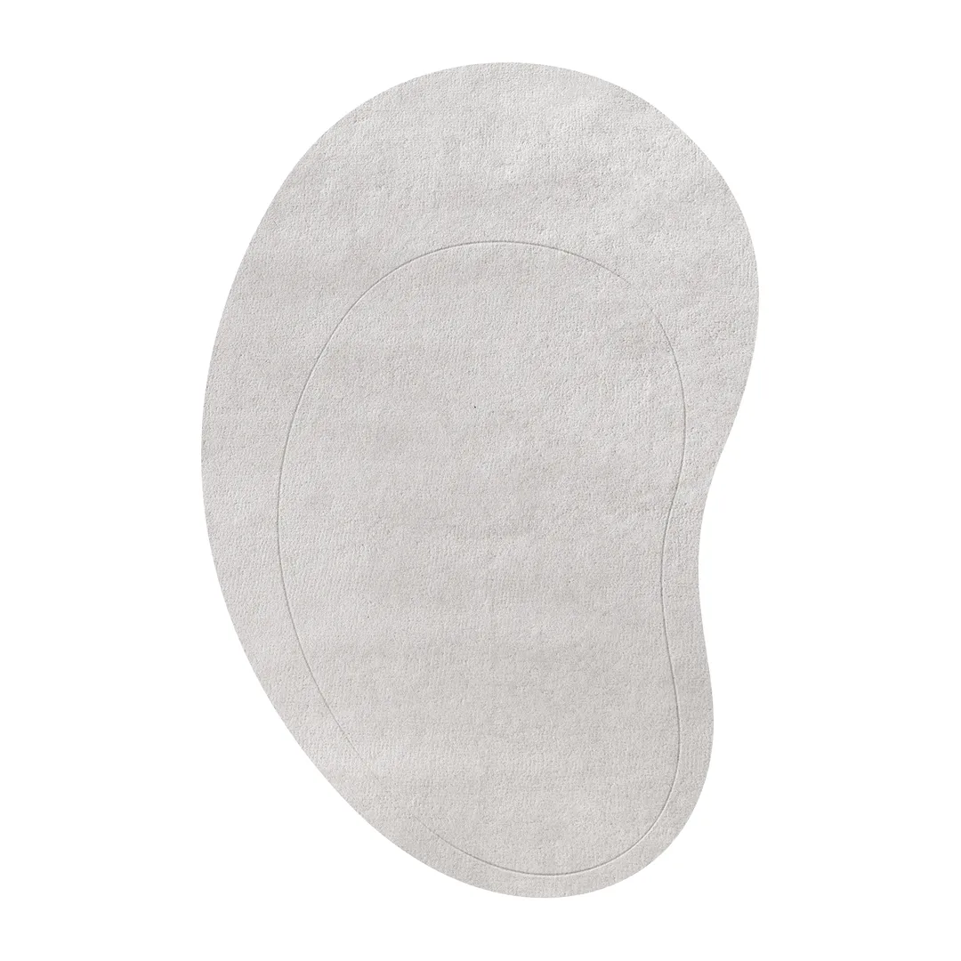 Residue tapete de lã, New pearl. 235x350 cm Layered