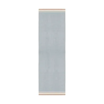 Röllakan Solid tapete de lã - Azul sky, 80x300 cm - Layered