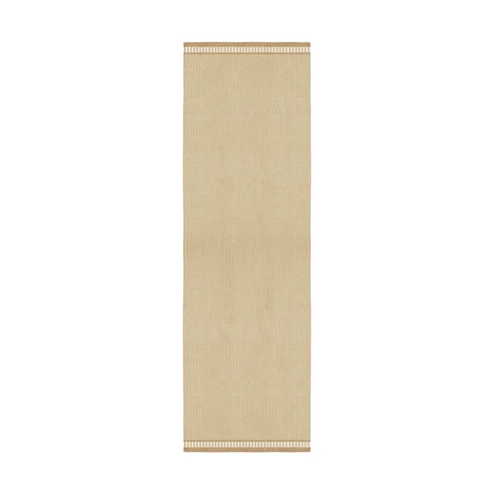 Röllakan Solid tapete de lã - Mariegold, 80x300 cm - Layered