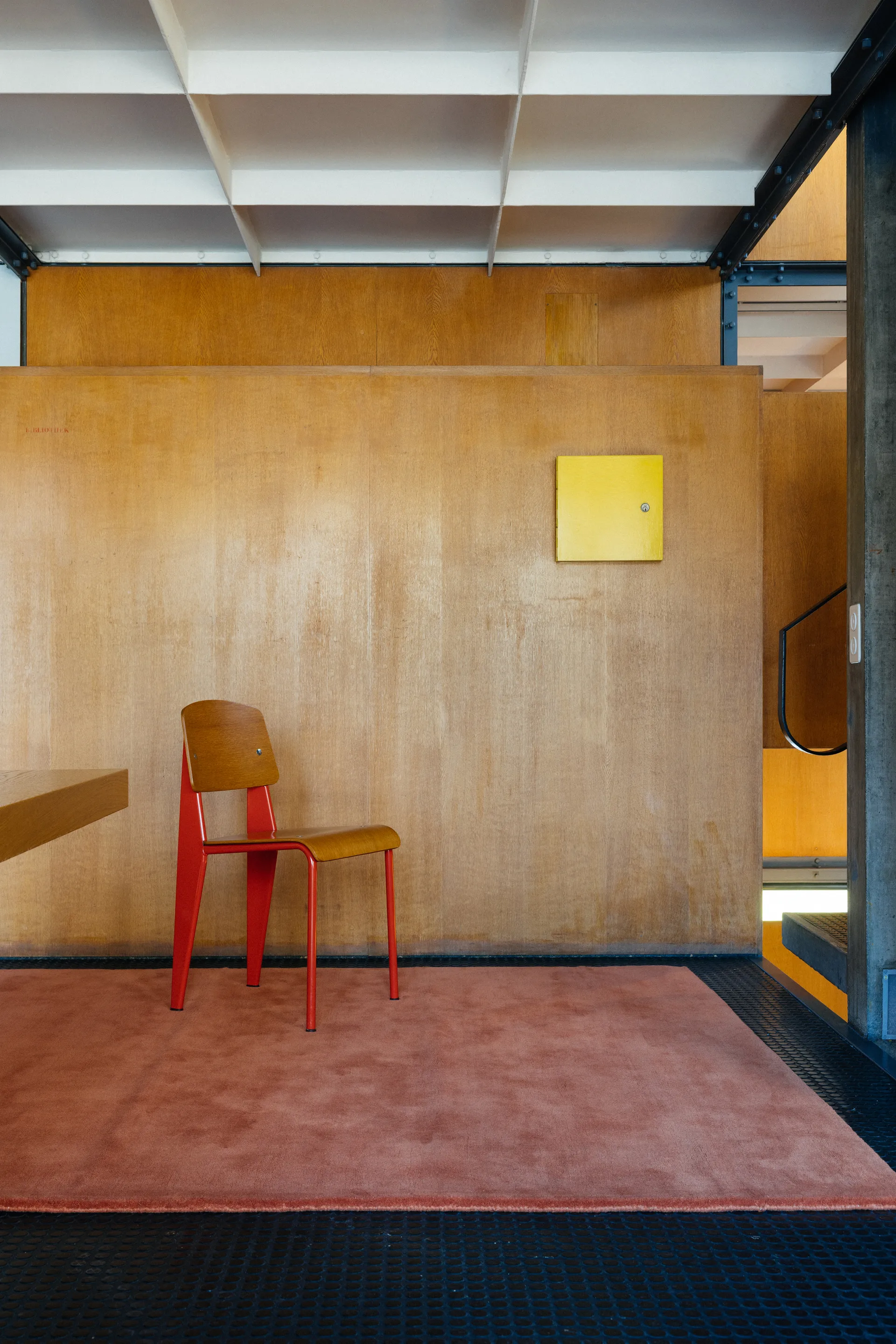 Solid Wool tapete de lã, Ocre vermelho, 250x350 cm Layered