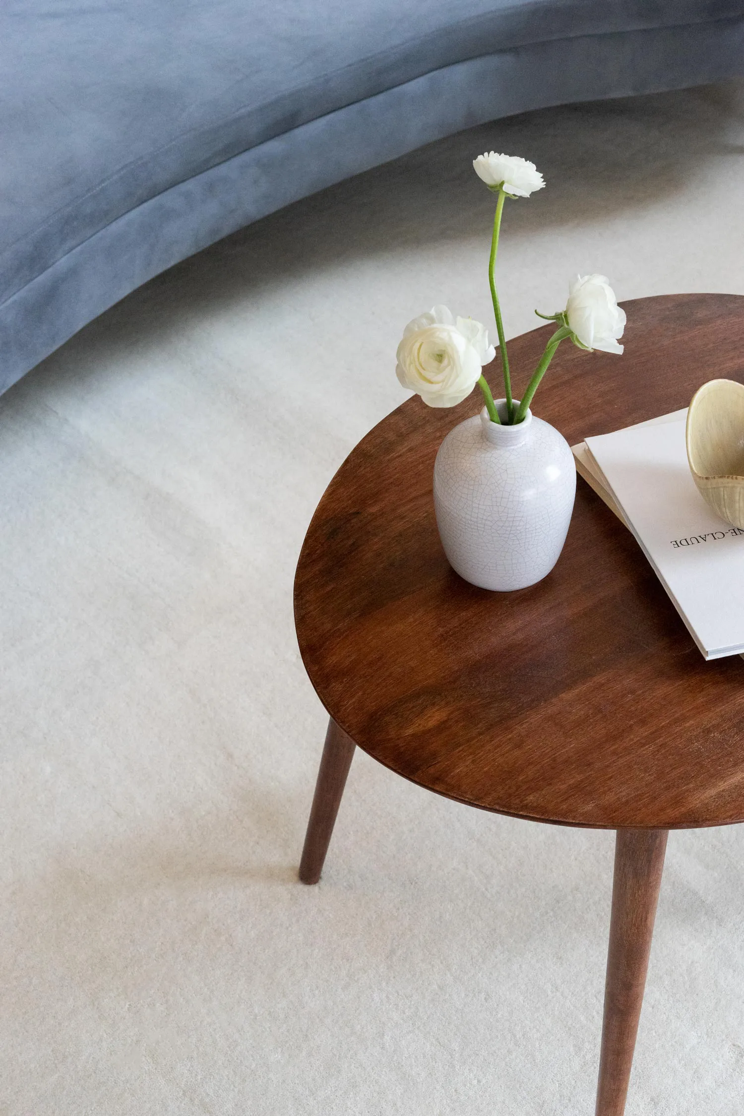 Tapete de lã Classic 250x350 cm, Bone White Layered