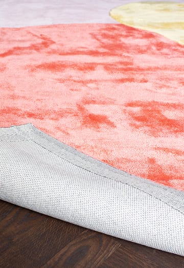 Tapete de lã Flower Field 200x300 cm - Pink - Layered