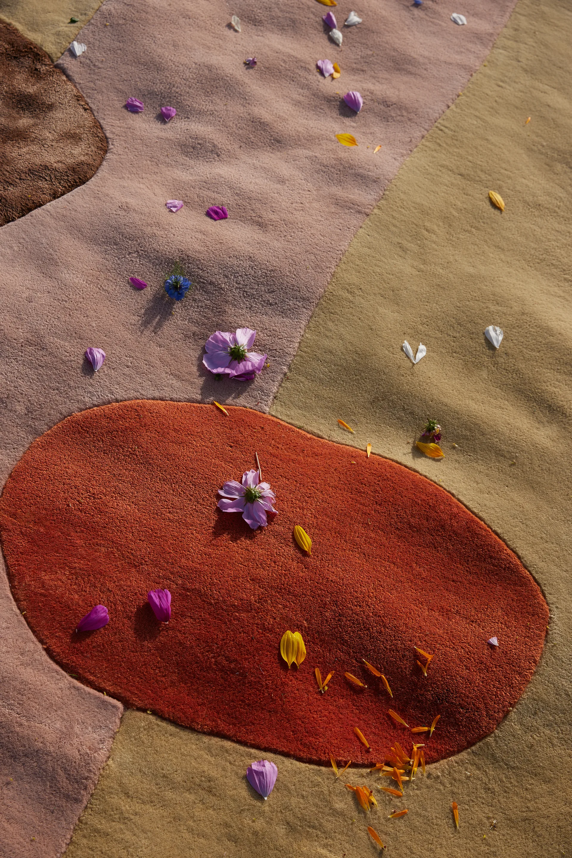 Tapete de lã Magical Garden, 140x200 cm Layered