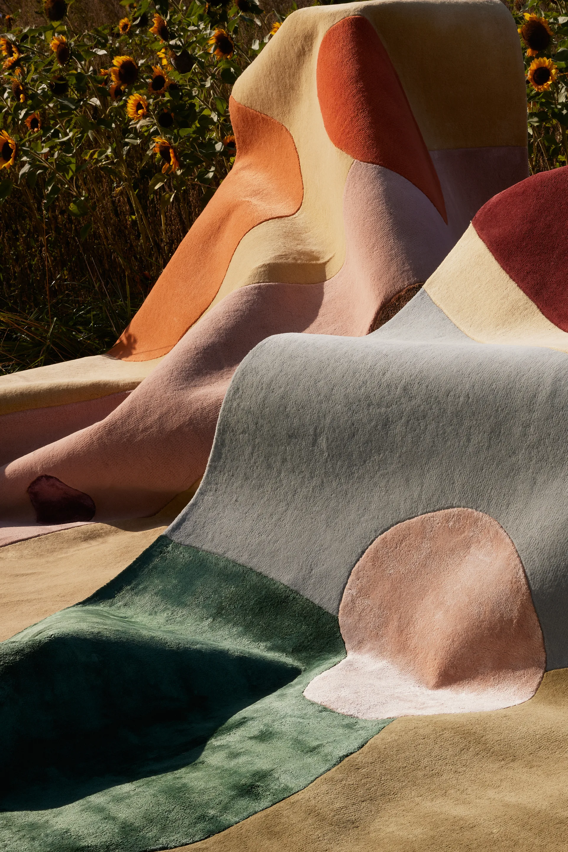 Tapete de lã Magical Garden, 180x270 cm Layered