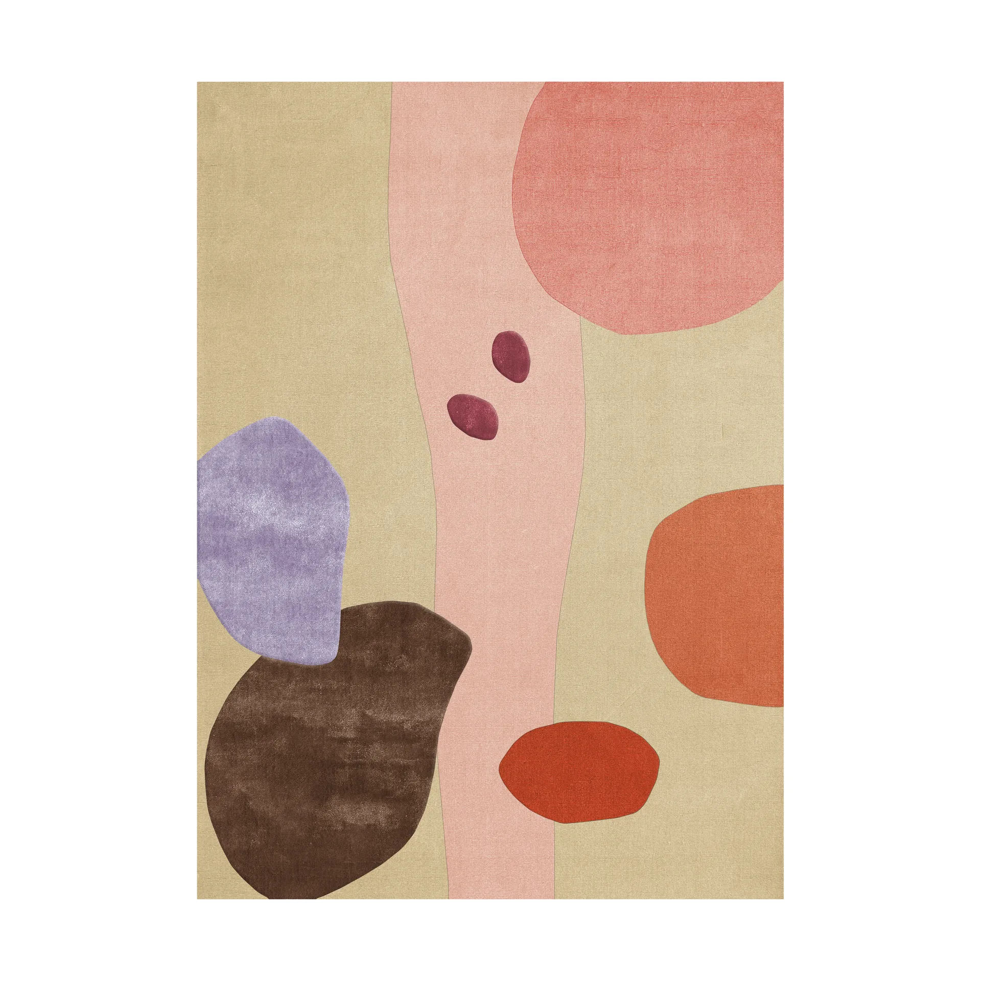 Tapete de lã Magical Garden, 250x350 cm Layered