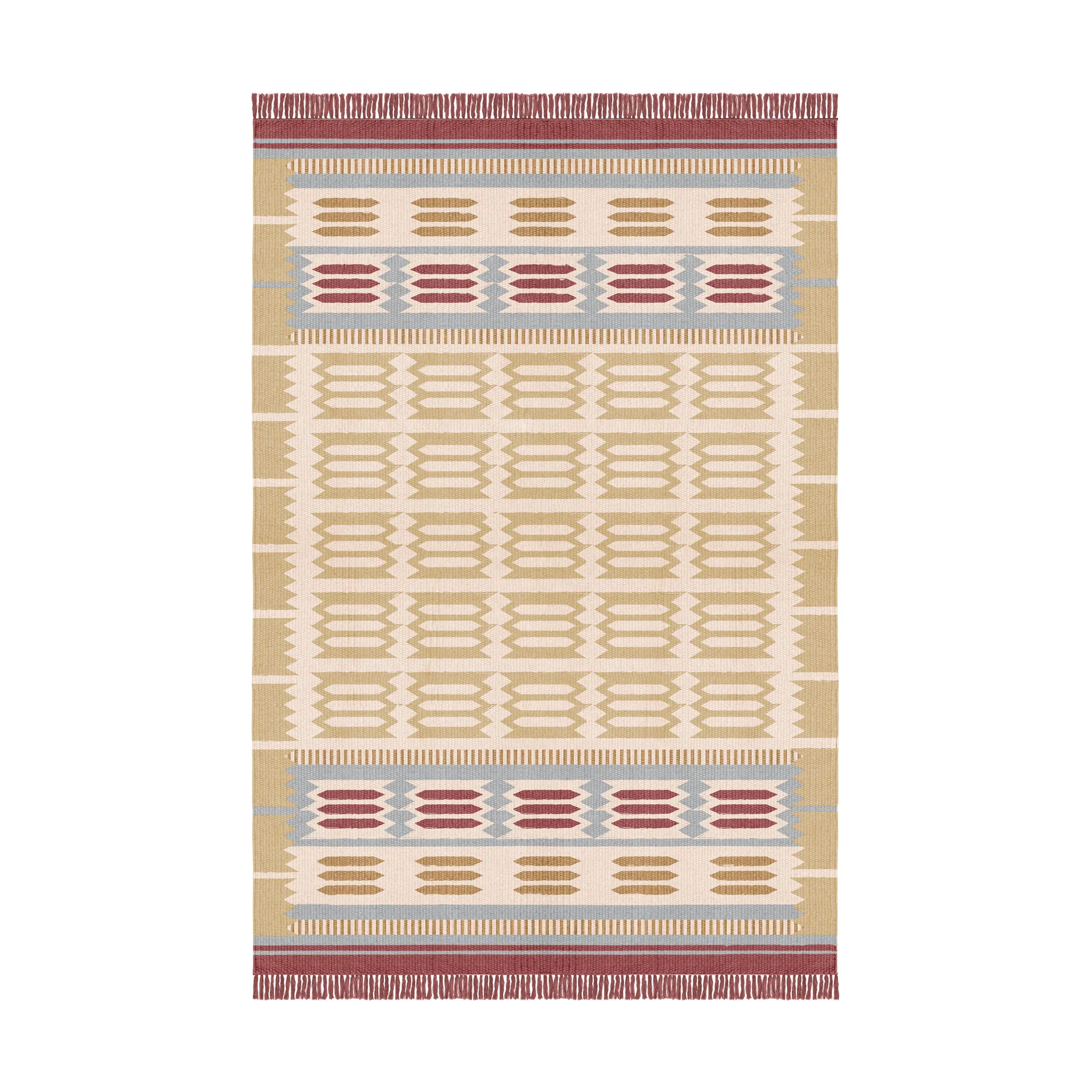 Tapete de lã Röllakan Hilma, Meadow, 250x350 cm Layered