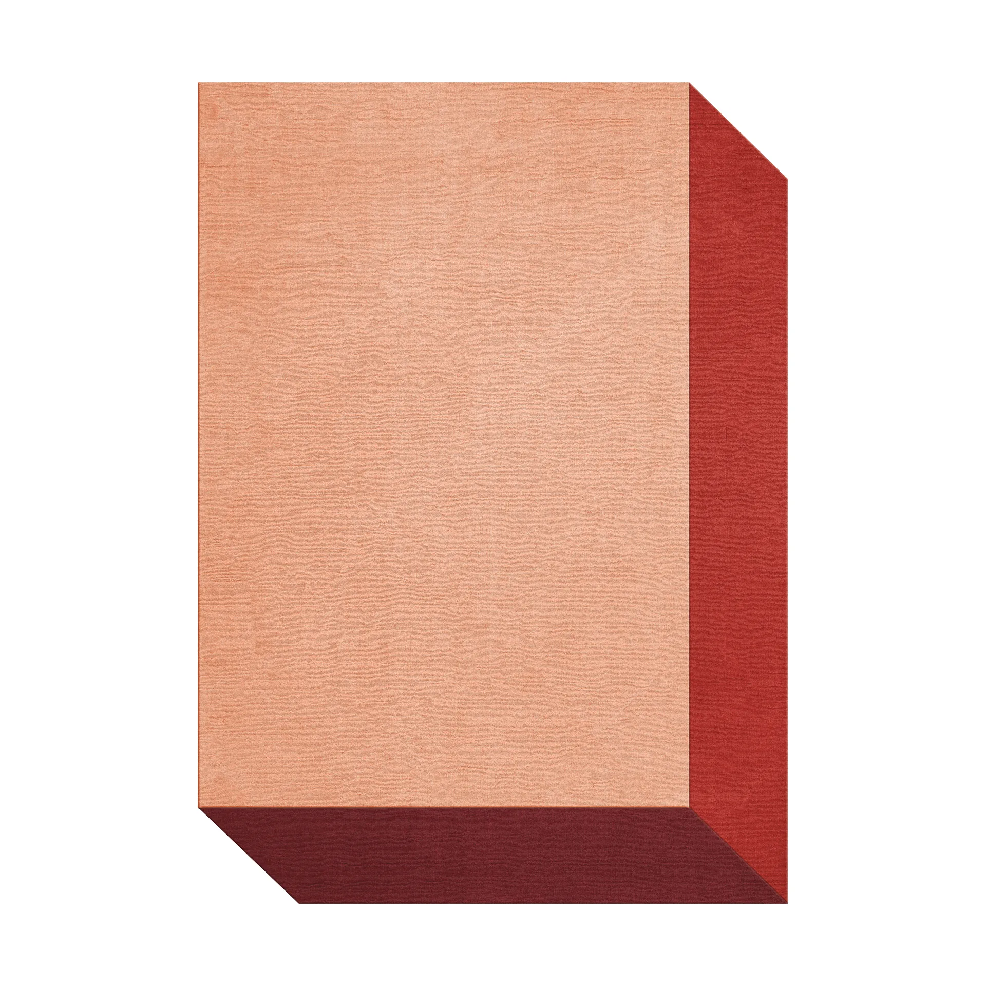 Tapete de lã Teklan Box, Corals, 300x400 cm Layered