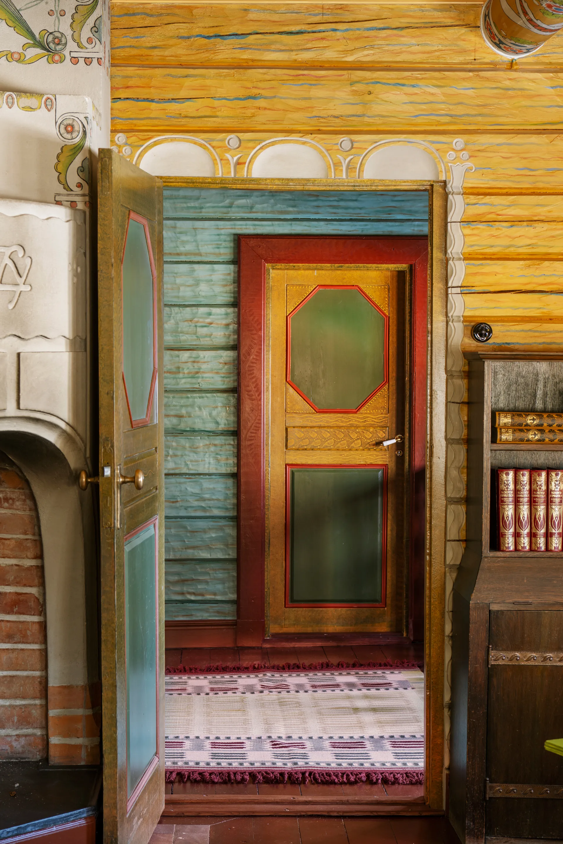 Tapete Röllakan Hilma, Primrose, 75x240 cm Layered