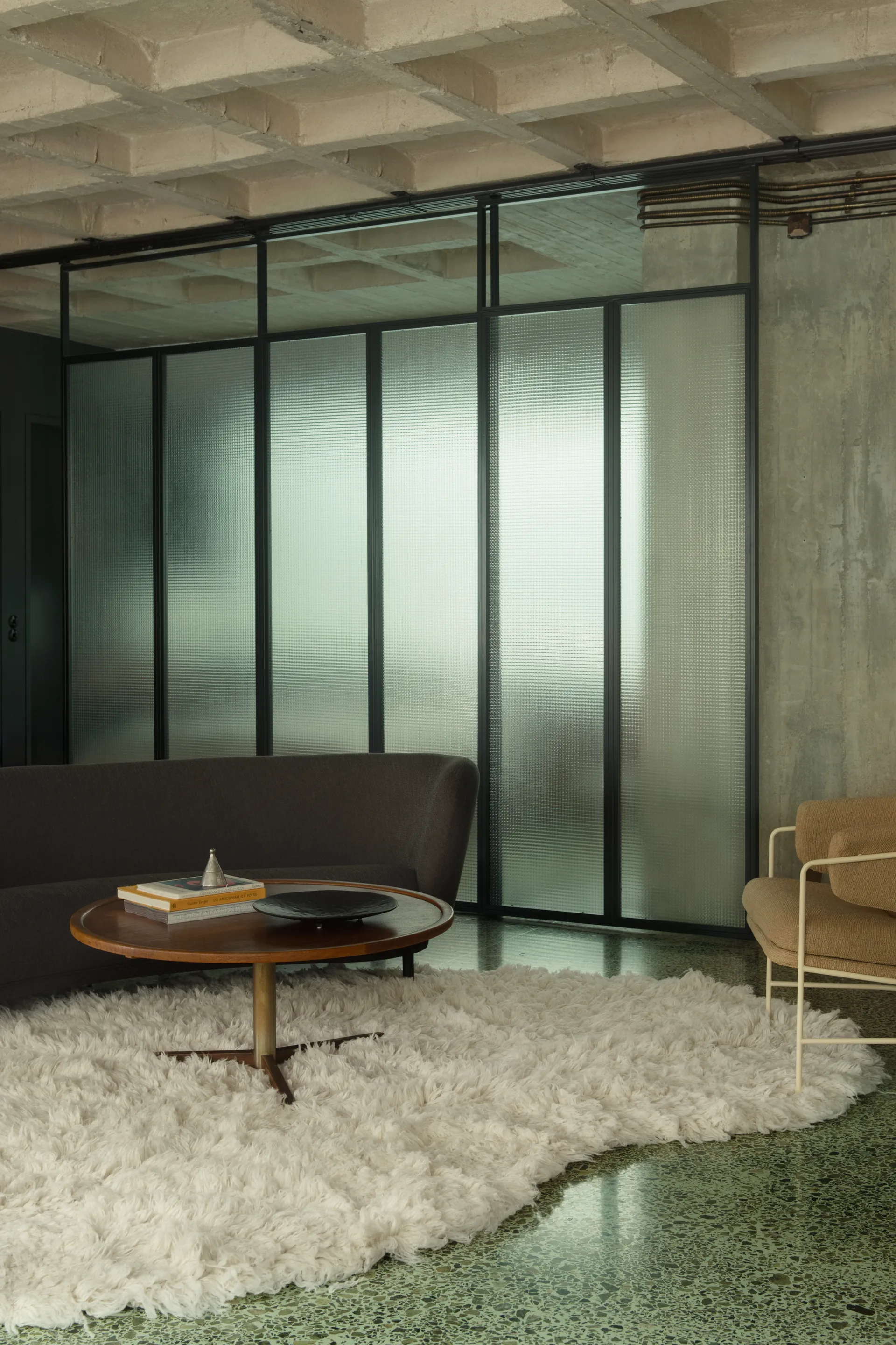 Tapete Shaggy 200x300 cm, Bone White Layered