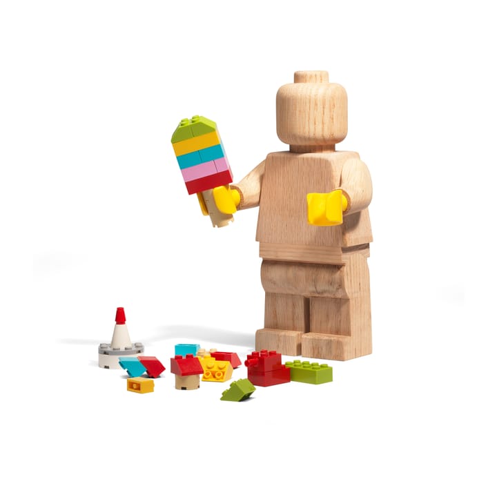 Mini figura de madeira LEGO - Carvalho ensaboado - Lego