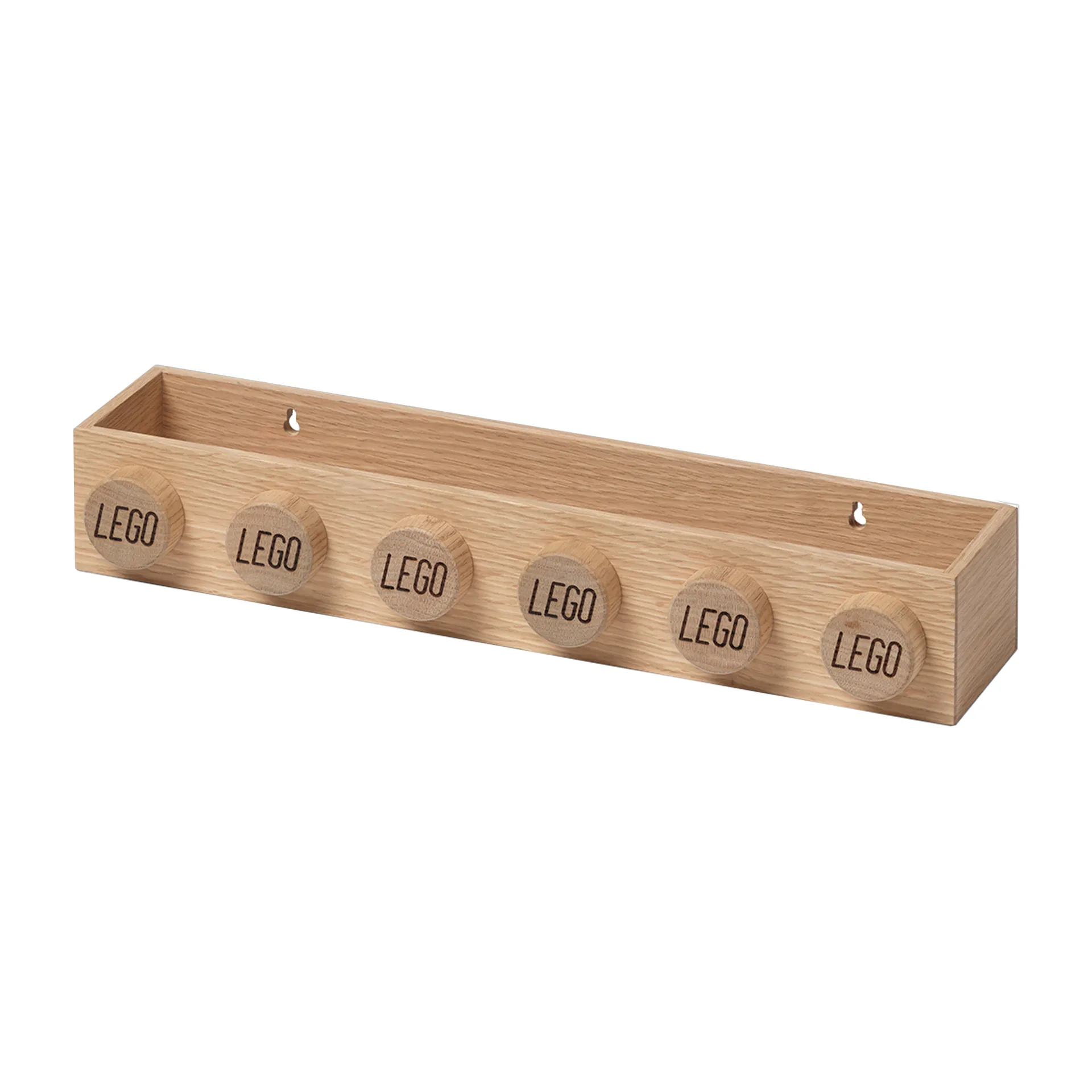 Prateleira para livros de madeira, LEGO, Carvalho ensaboado Lego