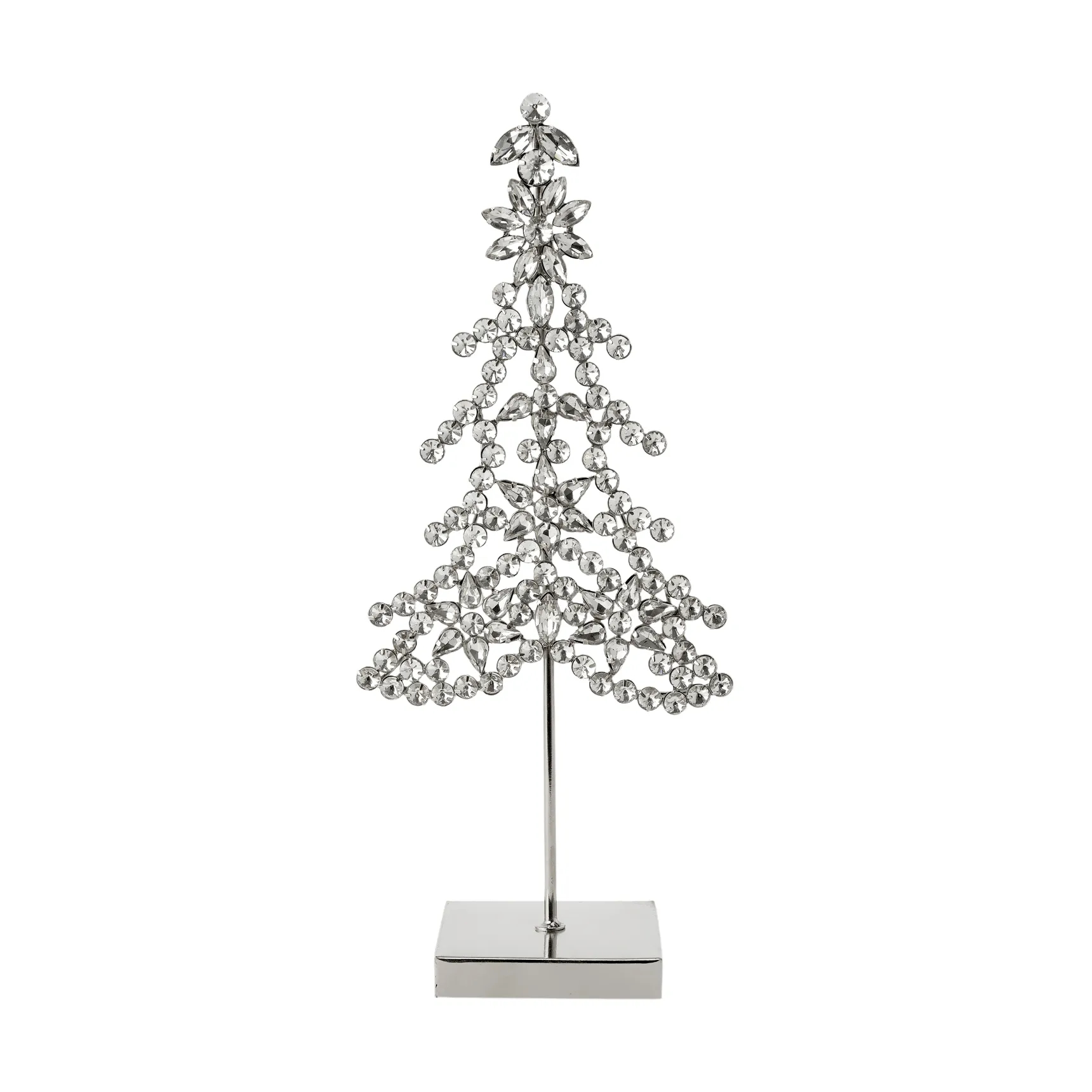 Ada tree detalhe decorativo, Prateado, 14x8x32 cm Lene Bjerre