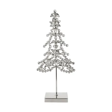 Ada tree detalhe decorativo - Prateado, 14x8x32 cm - Lene Bjerre