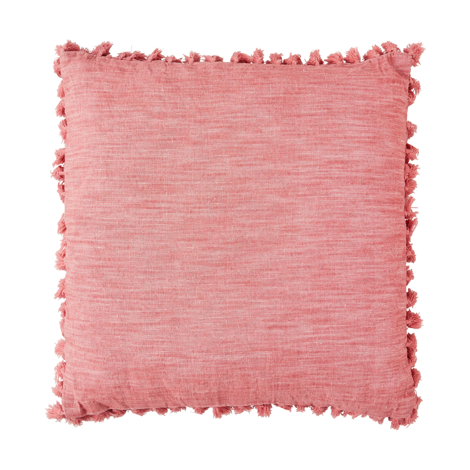 Almofada decorativa Oville 50x50 cm, Coral Escuro Lene Bjerre