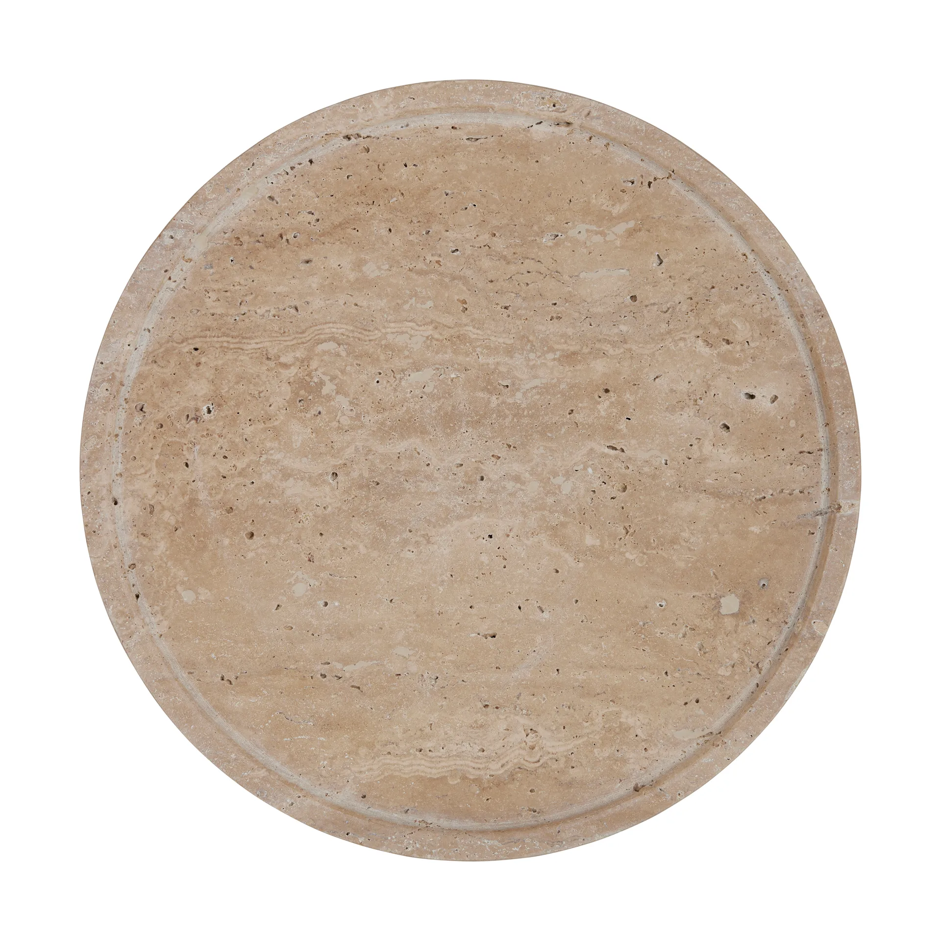 Bandeja de decoração Travina Ø25,5 cm, Linho Lene Bjerre