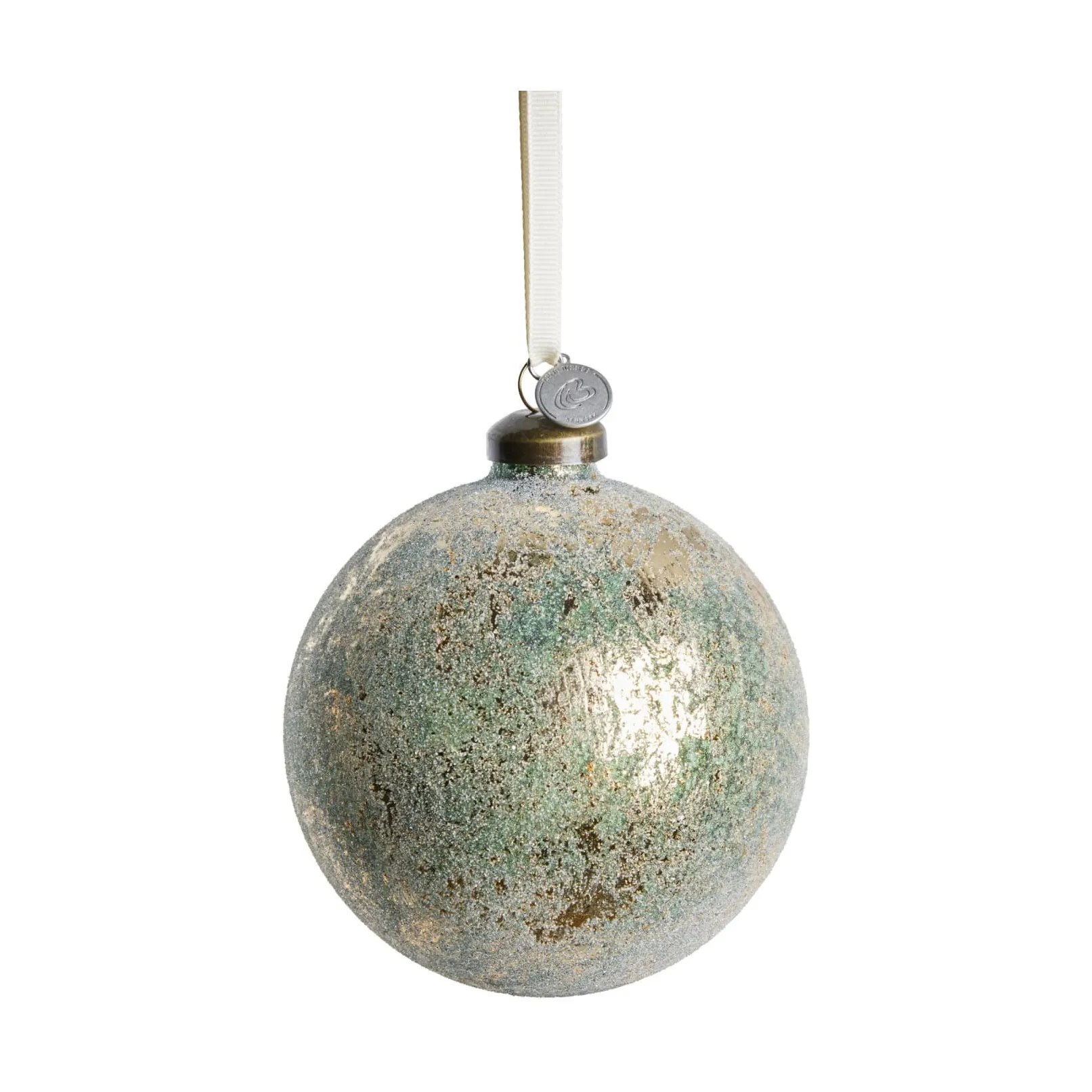 Bola de Natal Clearena Ø10 cm, Dusty green-dourado Lene Bjerre