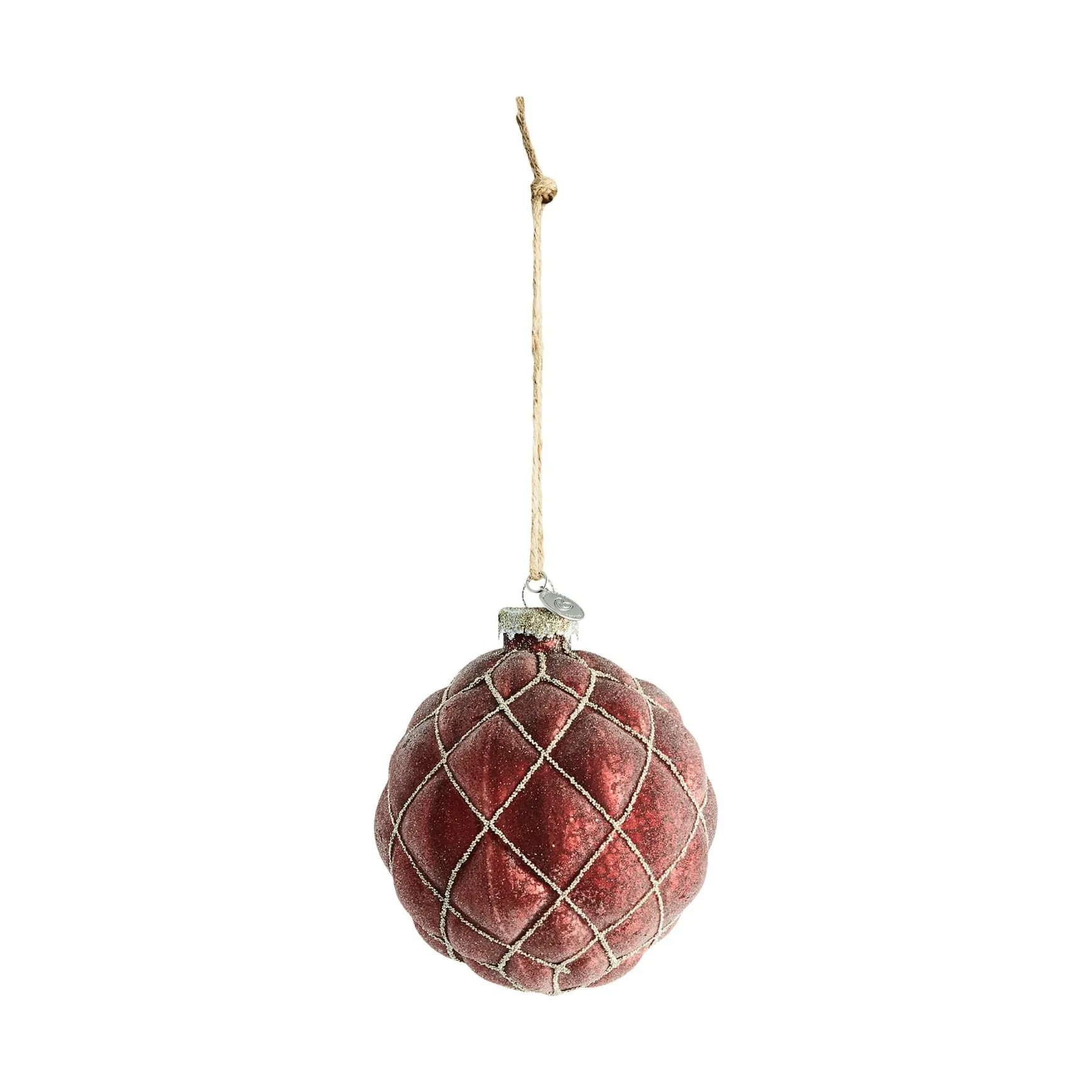 Bola de Natal Norille Ø11 cm, Pomegranate, treliça Lene Bjerre