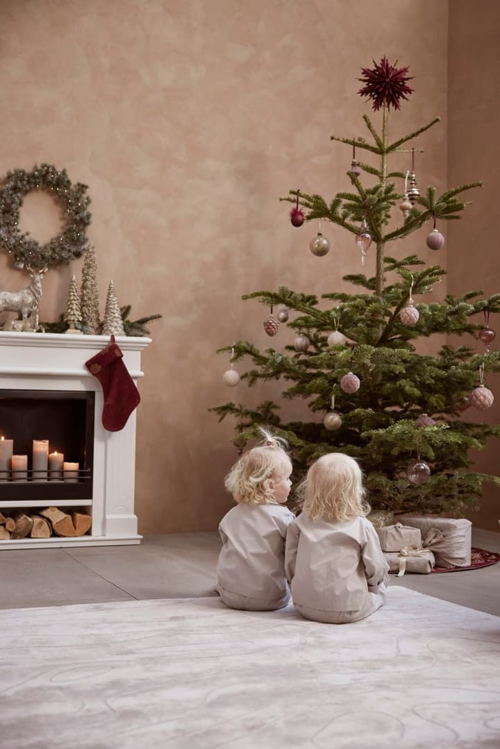 Bola de Natal Norille Ø11 cm, Powder, treliça Lene Bjerre