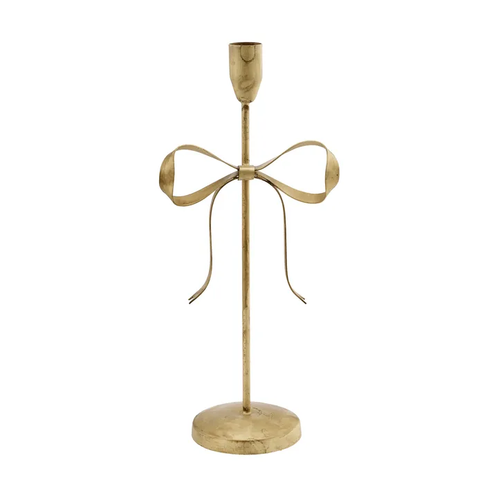 Bovinne castiçal - Dourado, 9x15x32,5 cm - Lene Bjerre