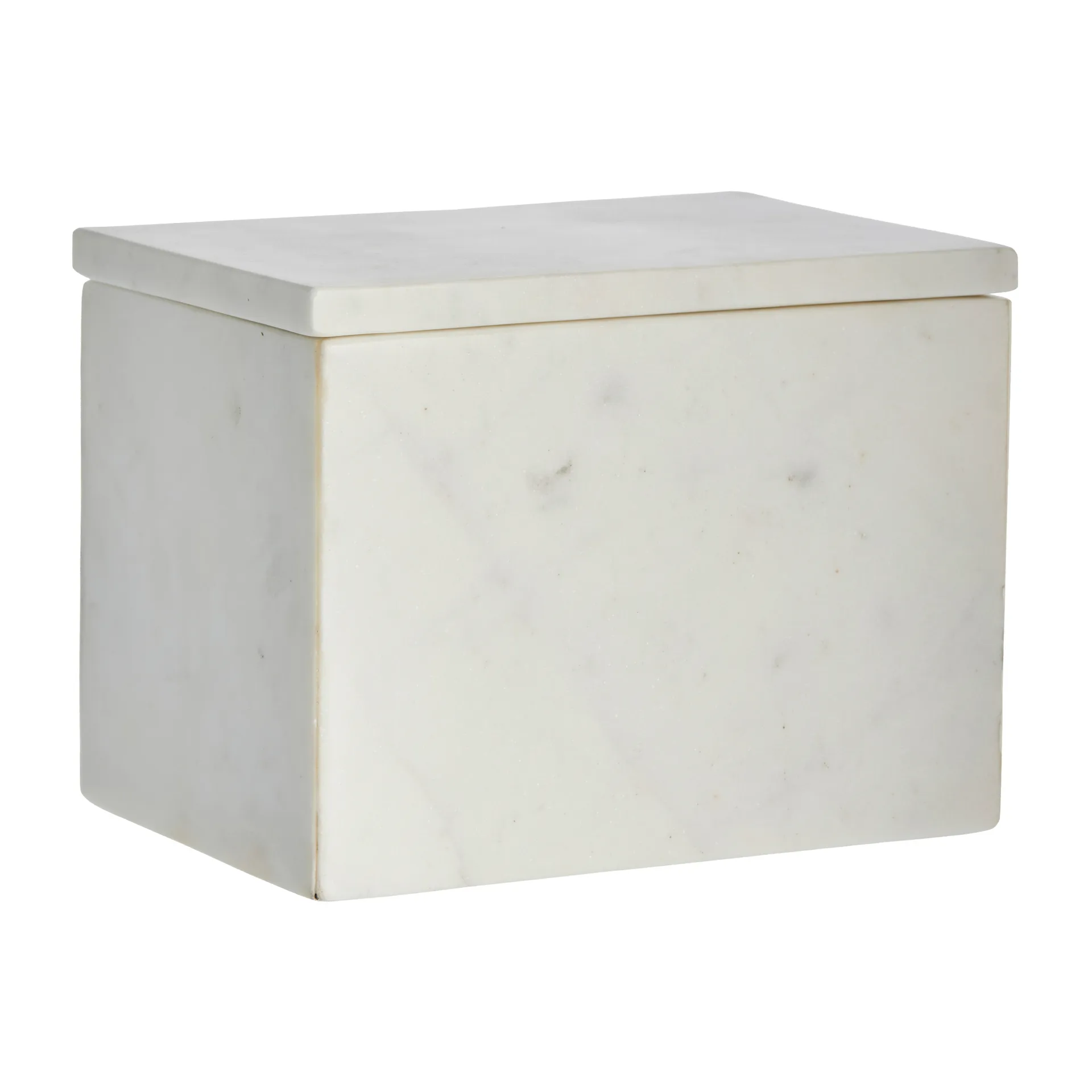 Caixa armazenamento mármore Ellia 16,5x11,5 cm, Branco Lene Bjerre