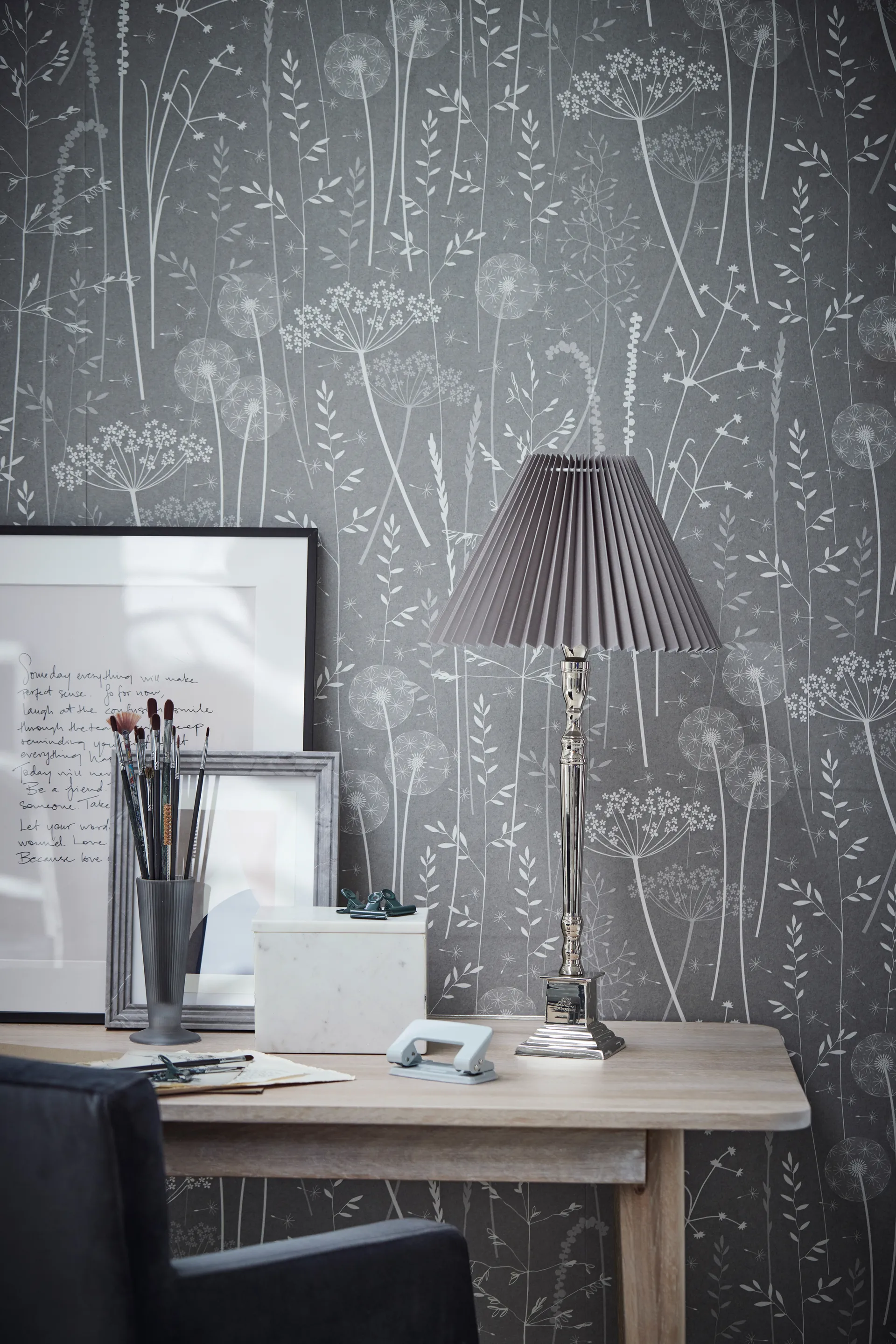 Caixa armazenamento mármore Ellia 16,5x11,5 cm, Branco Lene Bjerre