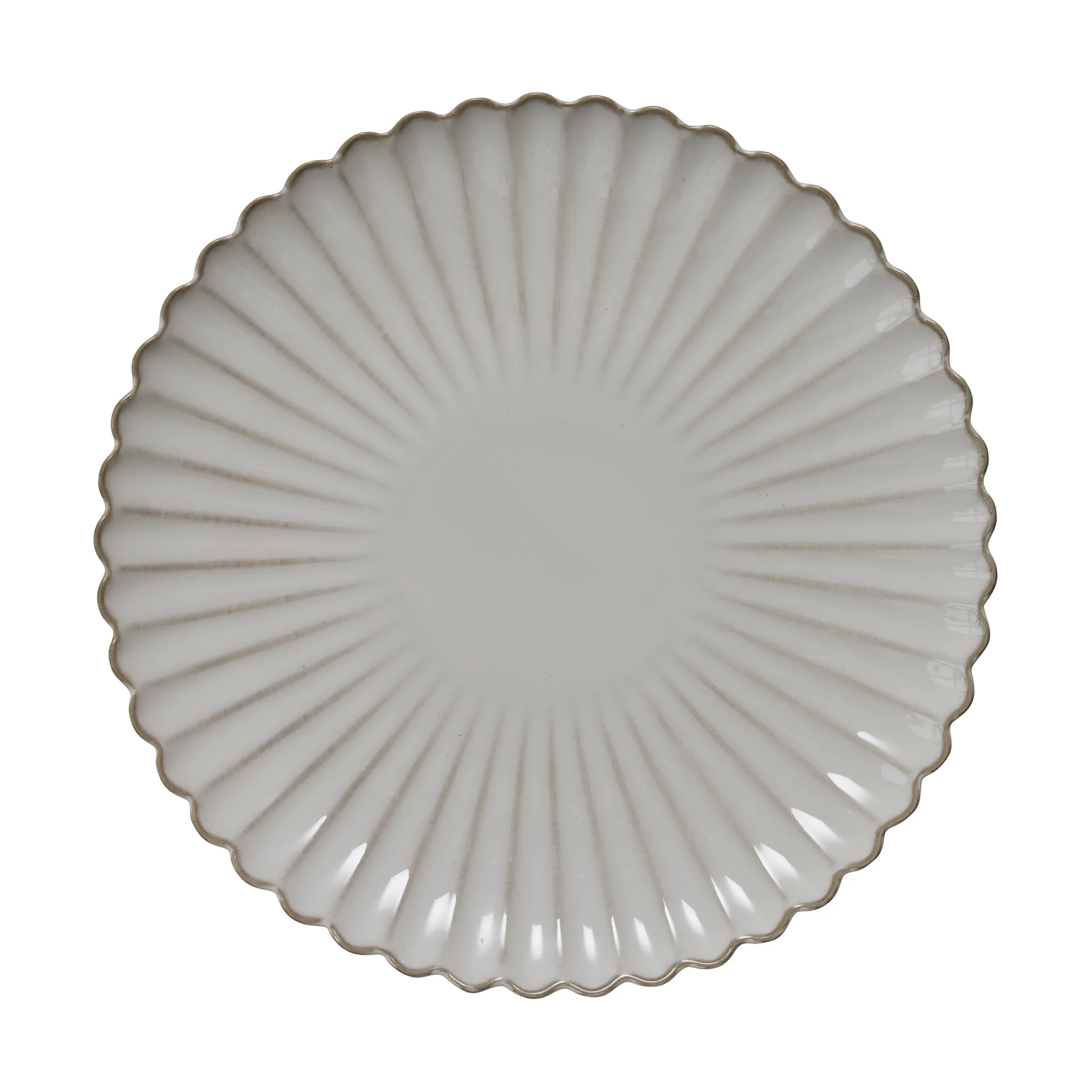 Camille prato Ø27 cm, Off White Lene Bjerre