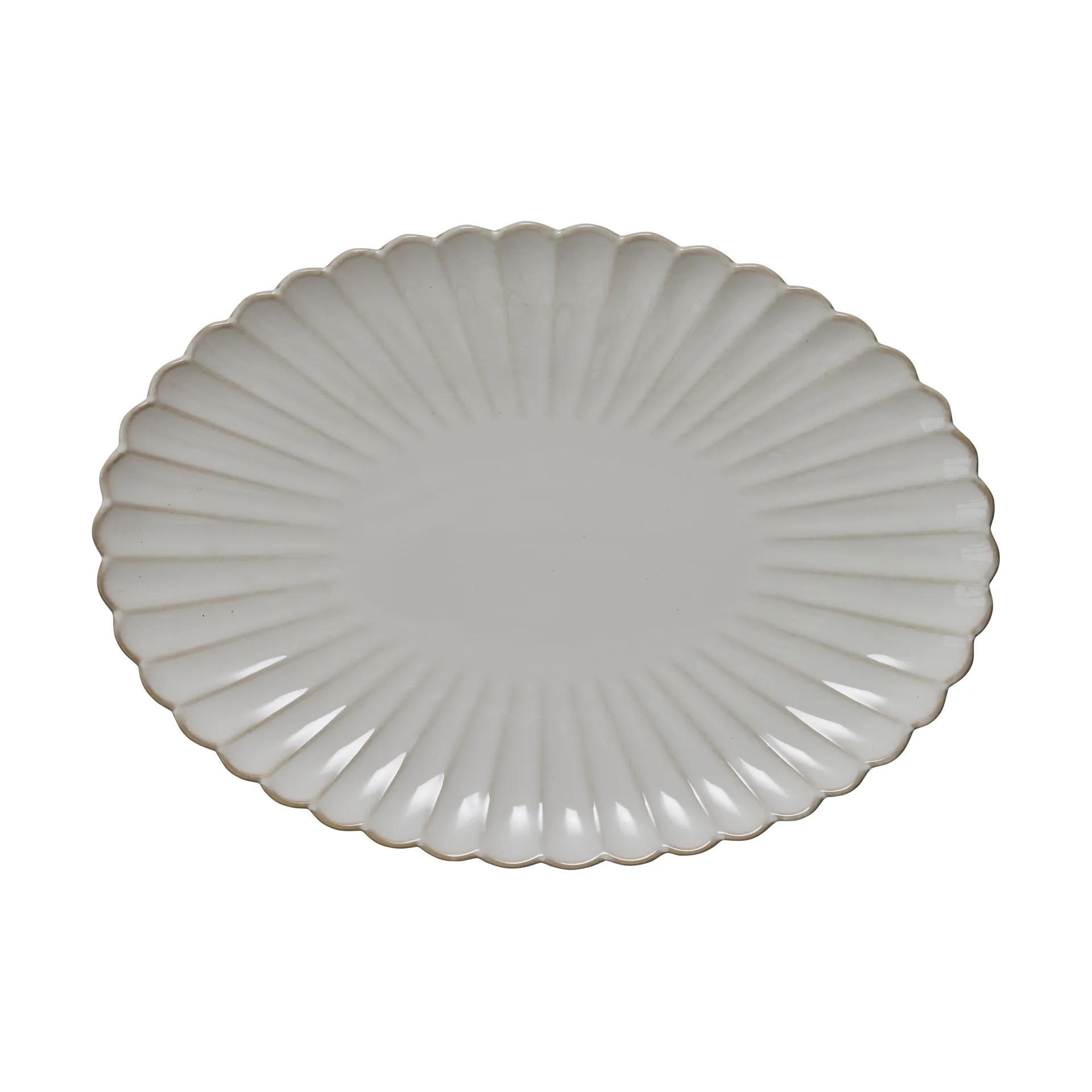 Camille tigela para servir 36x25,5 cm, Off White Lene Bjerre