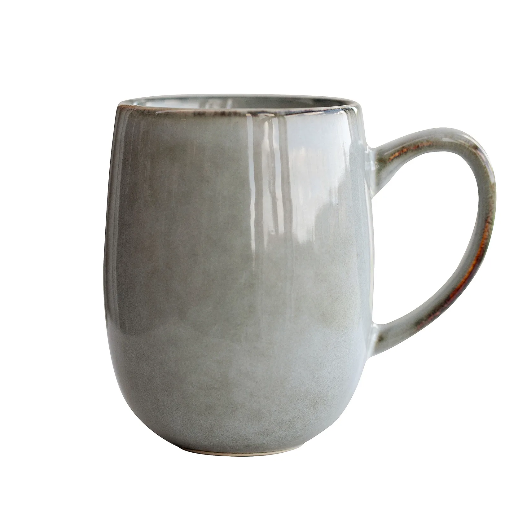 Caneca com asa Amera, cinza Lene Bjerre