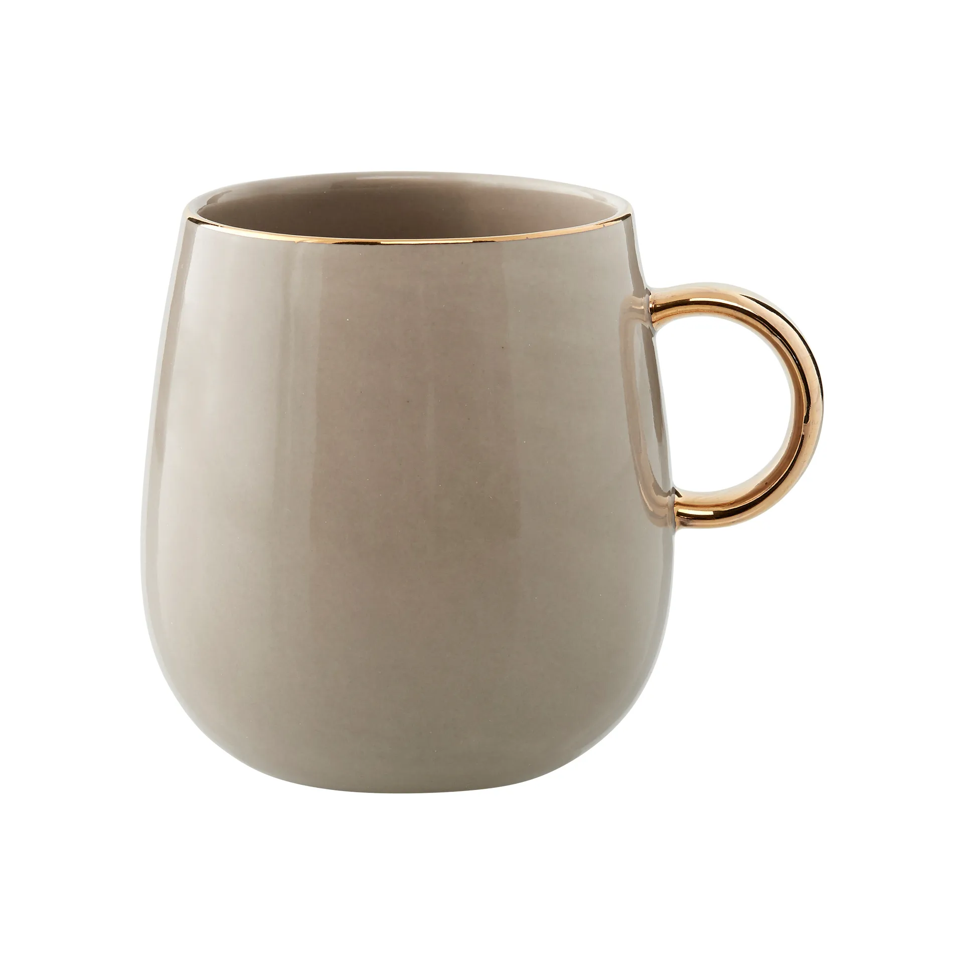 Caneca com asa Clara 27 cl, Driftwood-light gold Lene Bjerre