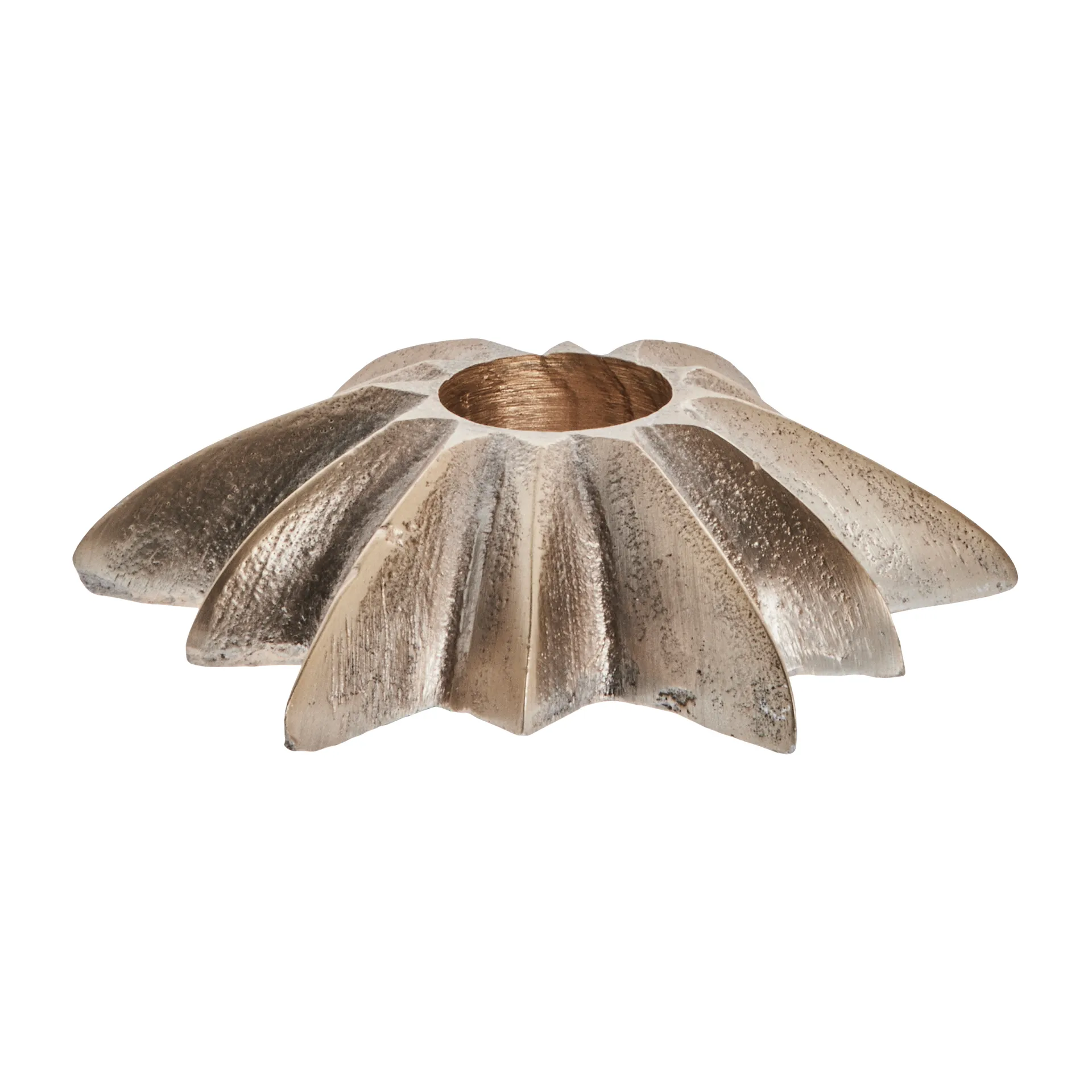 Caville castiçal em forma de estrela 9,5 cm, light gold Lene Bjerre