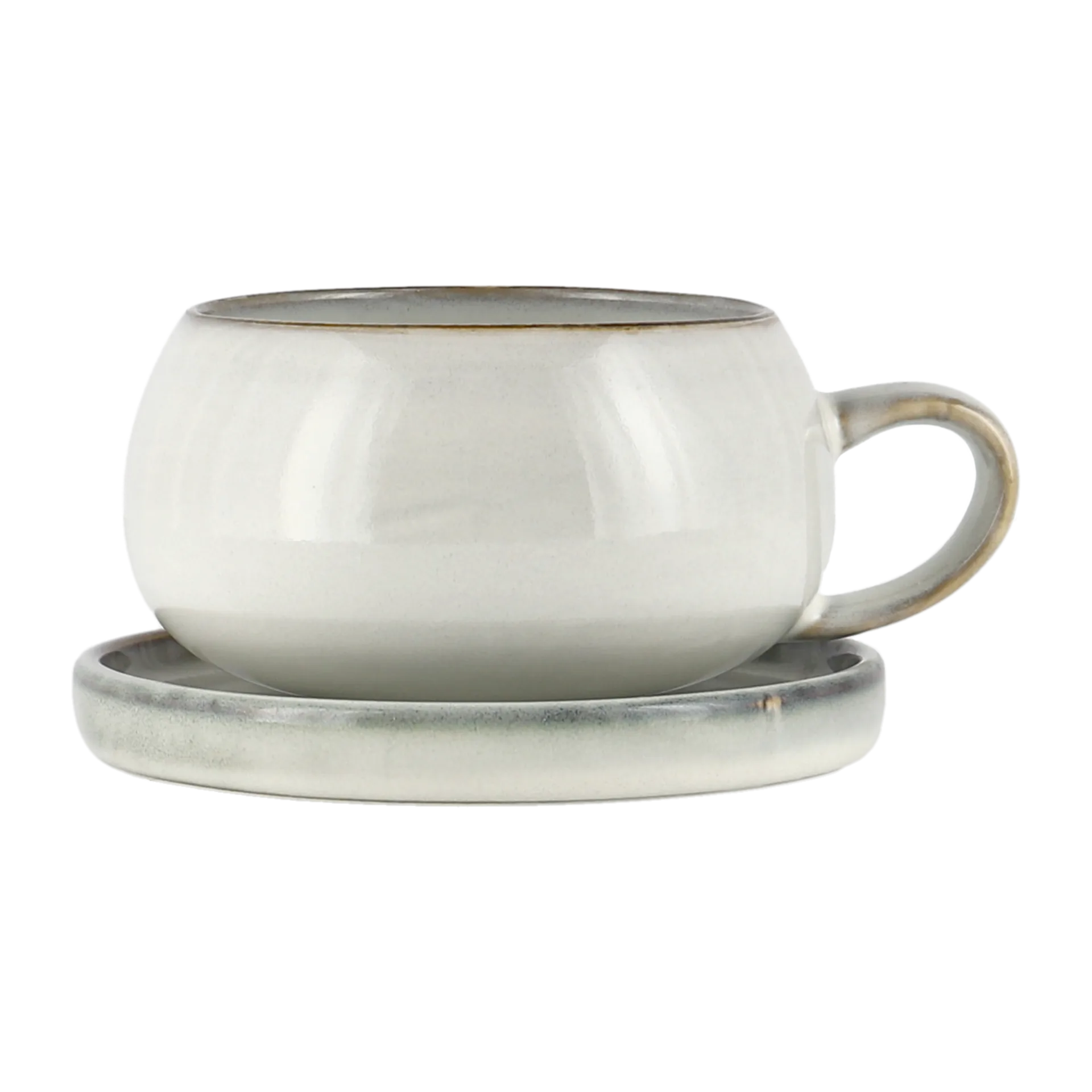 Chávena e pires Amera, white sands Lene Bjerre